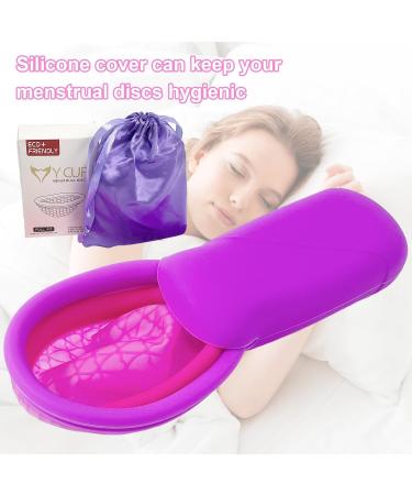 Buy Sustainable Menstrual Disc | Leak-Proof Period Disc for Light/Heavy Flow - Eco-Friendly Alternative to Tampons & Pads - Buy Online on GoSupps.com