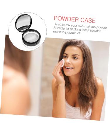 PACKOVE Cosmetic Travel Containers Makeup Containers Pillow Foundation Puff Loose Powder Puff Loose Powder Compact Makeup Powder Puff Packaging Makeup Setting Powder Size 1 Black - Buy Online on GoSupps.com