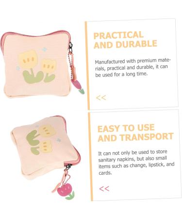 Anneome Portable Ladies Binding Storage Bag - Outdoor Menstruation Tapes Container for Women & Girls - Buy Online on GoSupps.com
