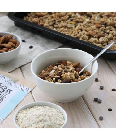 Bio Lower-Carb Schokodrops | Sugar-Free Vegan Chocolate | Low-Carb & Ketogenic Snack for Baking | Organic Erythritol Sweetened Treats - Buy Online on GoSupps.com