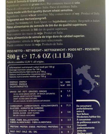Mezzi Rigatoni 500 g Cavalier Pastifice - Buy Online on GoSupps.com