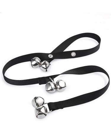Culacos Adjustable Pet Training Doorbell - Interactive Dog Bells for Easy Potty Training | Black | Shop Internationally - Buy Online on GoSupps.com