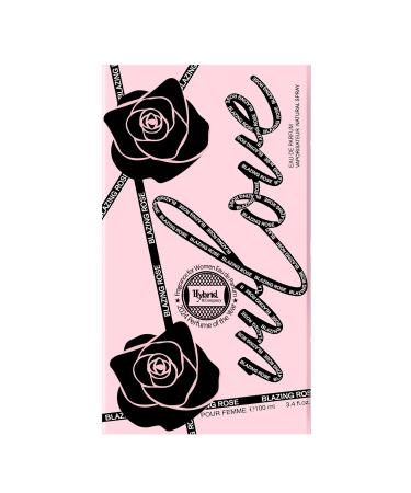 Hybrid & Company Women Blazing Rose Pour Femme Eau De Parfum Vaporisateur Natural Spray 3.4 Fl Oz Midnight Raw Flowers - Buy Online on GoSupps.com