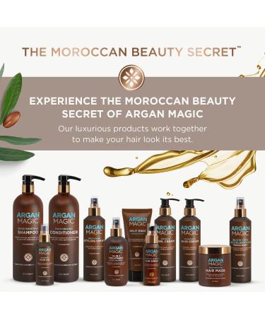 Argan Magic Eucalyptus & Mint Body Wash with Argan Oil - Cleanses Hydrates & Invigorates with Refreshing Eucalyptus & Mint | Made in USA (32 Fl Oz) - Buy Online on GoSupps.com