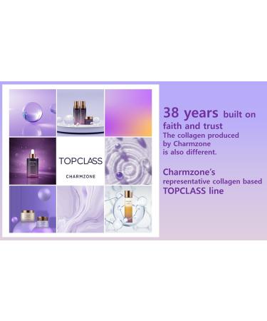 CHARMZONE TopClass Lifting Ampoule 1.69 Fl. Oz | Triple Collagen & Protein for Elasticity | Korean Skin Care - Buy Online on GoSupps.com