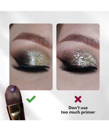 Organic Mineral Loose Eye Shadow - Super Radiant Glitter & Long Lasting Gel Primer for Vibrant Eye Makeup | International Shipping Available - Buy Online on GoSupps.com