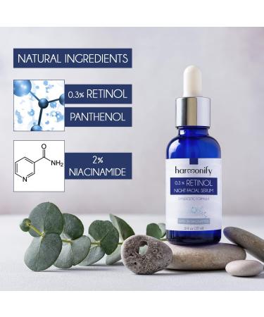 Pure Retinol Serum for Face - Fragrance Free Paraben Free Anti-Aging & Brightening 0.3% Retinol & 2% Niacinamide 0.75 oz - Buy Online on GoSupps.com