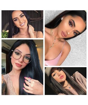 Buy Long Black Straight Wig for Women | Natural Brunett Wigs for Cosplay Costume Party & Halloween | Fast International Shipping - Buy Online on GoSupps.com