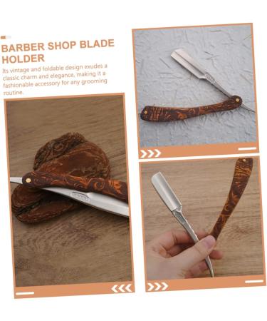 Buy Mikinona Foldable Blade Holder for Men's Razor - Essential Hairdressing & Beard Blade Accessories - Buy Online on GoSupps.com