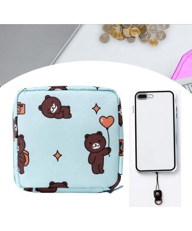 Buy Women's Bonds Storage Pocket & Zipper Tampon Bag - Portable Mini Period & Cosmetic Storage - 2 Pieces - Buy Online on GoSupps.com