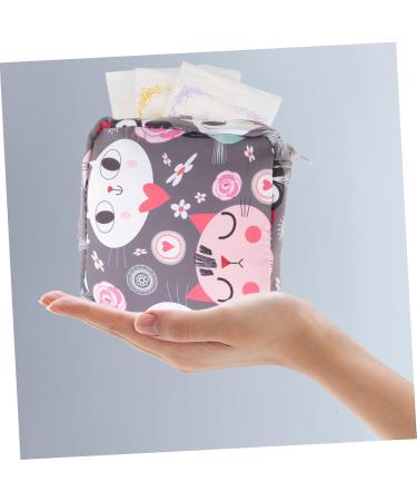 Orfofe Women's Cartoon Period Bag - Stylish Storage Pocket for Bandages & Accessories - Buy Online on GoSupps.com