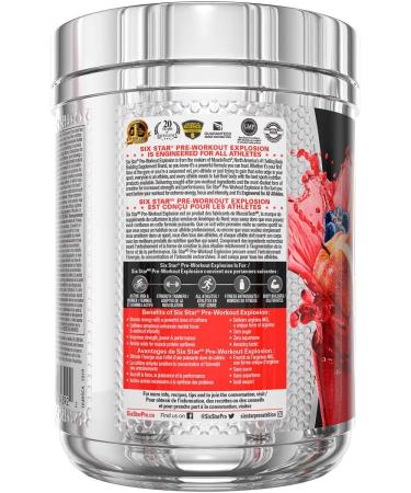 Six Star Whey Protein Powder (Vanilla 2 lbs) | Pre Workout Explosion (Fruit Punch 30 Servings) - Buy Online on GoSupps.com