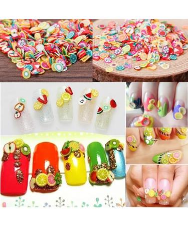 Buy 50g Mixed Polymer Clay Sprinkles - Colorful 5mm Slices for DIY Nail Art Slime & Decor - International Shipping Available - Buy Online on GoSupps.com