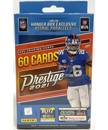 2021 Prestige NFL Football Hanger Box - 60 Cards with Exclusive Astral Parallel Cards - Buy Online on GoSupps.com