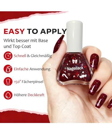  MEITREND Nude Nail Polish - Non-toxic water-based nail polish - Natural nail polish with vegan formula - Xinshangzhijiay nail art beautydiy - Buy Online on GoSupps.com