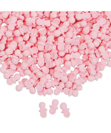 Pink Hard Candy Pacifiers (1 lb - 608 pieces) Baby Girl Shower and Gender Reveal Party Supplies