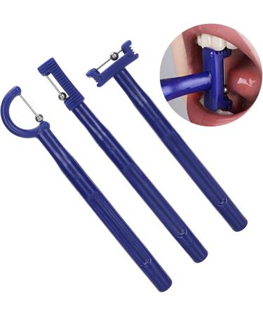 3-Part Tongue-Tip Exercise Device - Improve Mouth Muscle Strength & Tongue Training | PP Tongue Lateralization Kit - Buy Online on GoSupps.com