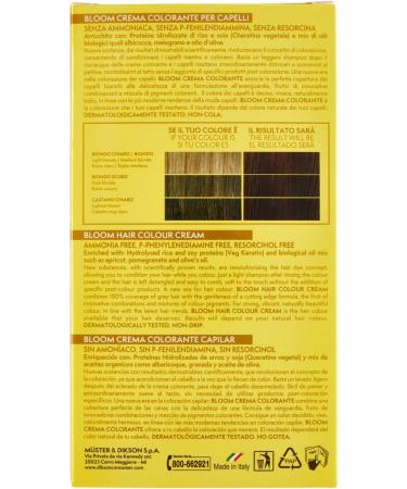 Dikson Bloom 2 In 1 Crema Colorante -600- Biondo Scuro 55ml - Buy Online on GoSupps.com