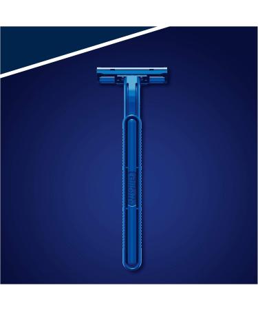 Buy Gillette BlueII Disposable Razors for Men - 10 Pack 2 Blade Fixed Head for Smooth Shaving | International Shipping Available - Buy Online on GoSupps.com