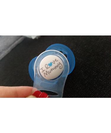 Silicone Pacifier Adapter | Baby Pacifier Holder (No Fastening Ring) - Blue - Buy Online on GoSupps.com