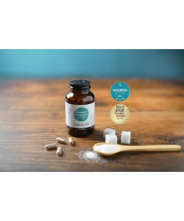 Viridian Chromium & Cinnamon Complex - 60 Capsules - Buy Online on GoSupps.com