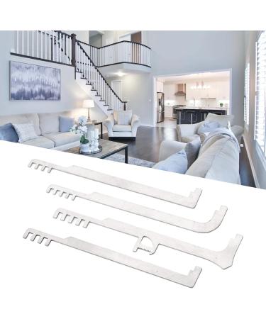 Comb Lock Picks 4PCS Metal Teeth Tools Portable Stainless Steel Pick Combs for Firefighting Repair - Buy Online on GoSupps.com