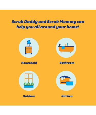 Scrub Daddy Sad Mommy and Daddy Sponge Set - 2 Pack - Buy Online on GoSupps.com