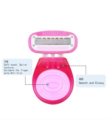 Mini 5 Blade Women's Disposable Razor with Travel Case - Extra Smooth Shaving for Personal Hygiene on the Go - Buy Online on GoSupps.com