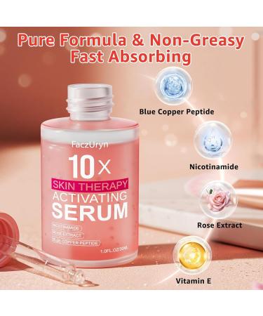 Red Light Therapy Serum Red Light Therapy Activation Serums Amplify Effects & Reduce Wrinkles with Hydrating Vitamin E Redlight Serum for Face Rose Extract Facial Serums for Women 1.0 FL.OZ - Buy Online on GoSupps.com