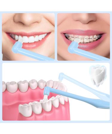 4 Pieces Tuft Toothbrush Set - Soft Bristles for Orthodontics & Interdental Cleaning - Ideal for Bridges & Detail Care - Buy Online on GoSupps.com