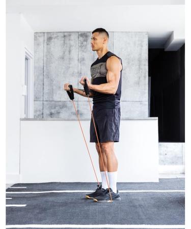 Everlast FIT Heavy Power Cable - Premium Latex 20 lbs Resistance Ideal for Home Gym Strength Training Recovery and Full-Body Workouts Door Anchor & Carry Bag Included Home Fitness Exercise Gear - Buy Online on GoSupps.com