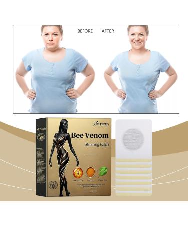 Todahof Bee Venom Slimming Plasters Bee Venom Plasters for Weight Loss Bee Venom Plaster Bee Venom Lymphatic Drainage Slimming Plaster Detox Plaster (5 Boxes) - Buy Online on GoSupps.com