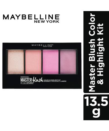Maybelline New York Facestudio Master Blush Color & Highlight Kit - 0.47 oz. (1 Count) - Buy Online on GoSupps.com
