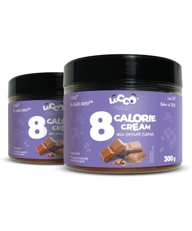 LOCCO Milk Chocolate Cream 8 Calories Low Fat & Without Sugar