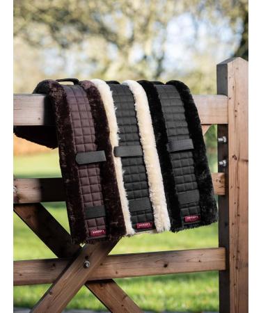 LeMieux Simuwool General Purpose Girth Cover Black / Black M - Buy Online on GoSupps.com