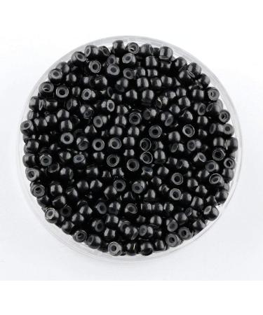 600pc Black Nano Rings for Nano Tip Hair Extensions - Silicone Lined Micro Beads - Buy Online on GoSupps.com