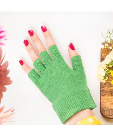 Beaupretty Fingerless Mittens 2pairs with Touch Dry Cosmetic Fingerless Gloves Moisturizing Hands Cracked Moisture Screen Green Home Essential and Oils Office Rough Use Hand Grooming Glove - Buy Online on GoSupps.com