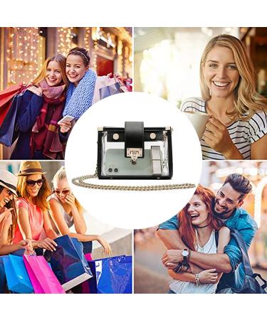 YING YUMEI Clear Crossbody Bag Stadium Approved - Transparent Shoulder Handbag & Clutch - Buy Online on GoSupps.com