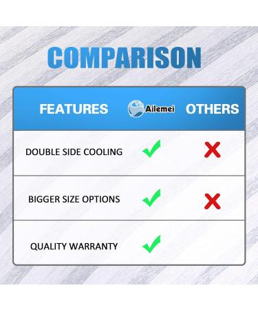 Ailemei Cooling Blanket for Hot Sleepers - Twin Size 60x90 Grey Stripe - Lightweight Breathable Summer Blanket to Transfer Heat and Keep Body Cool - Ideal for Night Sweats - Buy Online on GoSupps.com