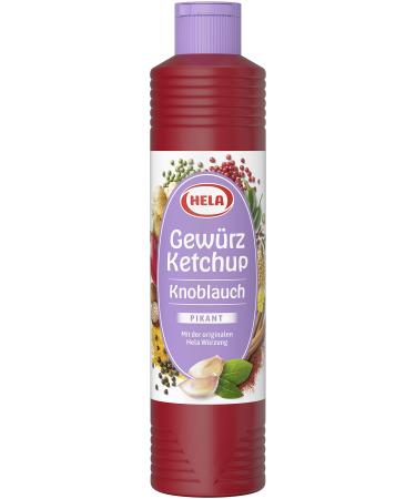 Hela Garlic Spice Ketchup (1 x 800 ml) | 800 ml (1 pack) - Buy Online on GoSupps.com