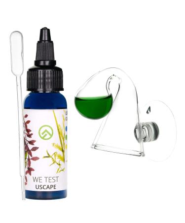 USCAPE CO2 continuous test DropChecker including test liquid and pipette for precise determination of the CO2 content in the aquarium (S)