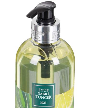 EyabiSabri Tuncer Natural Olive Oil Liquid Soap - Lemon Scent 500 ml PET Bottle - Made for Sensitive Skin - Buy Online on GoSupps.com