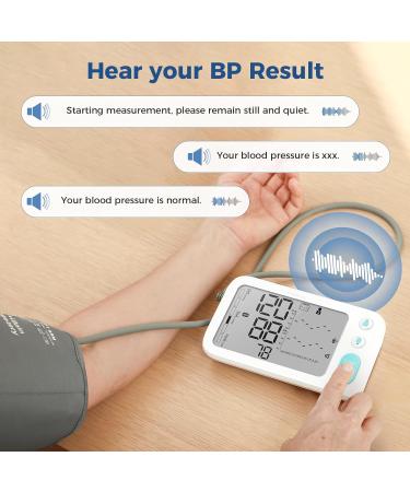 Buy Checkme Blood Pressure Monitor - Automatic Digital BP Machine with Bluetooth XL Cuff & Dual Display for Home Use - Buy Online on GoSupps.com