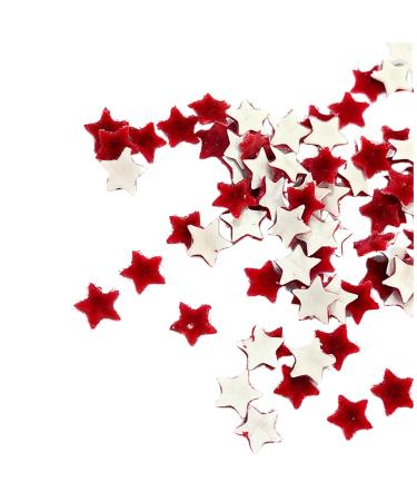 Red star Bindi Indian Circle Premium Bindi Assorted Shining Sparkle Multi Color Indian Daily Use Forehead Bindi Small