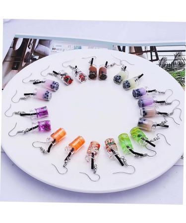 1 Pair Ear Dangle Funny Earbob Drop Earrings for Women Earings for Women Pendant Fruit Red Girl 4.5X0.8cm Purple - Buy Online on GoSupps.com