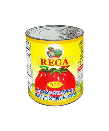 San Marzano DOP Tomato by Rega Pack of 5 (28 Ounce / 1 Pound 12 Ounce Each), Imported from Italy