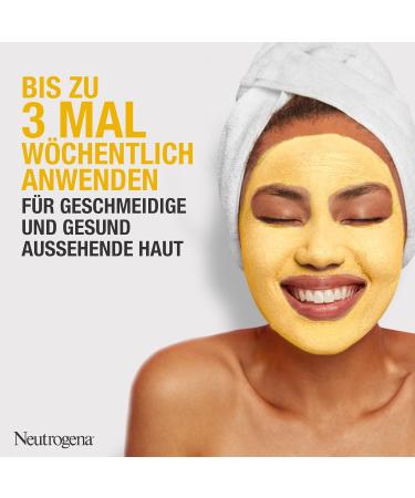 Neutrogena Curcuma Clear Soothing Cleaning Mask 50ml - Turmeric Facial Care for Sensitive Skin Hydrating Gel Mask for Clear Skin - Buy Online on GoSupps.com