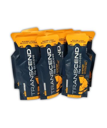 Transcend Orange-Flavored Glucose Gels - 15gram Packets (20)