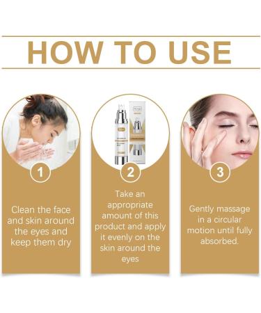 Caffeine Eye Serum for Dark Circles and Puffiness Deep Hydration Eye Serum Refreshing and Firming Serum to Reduce Dark Circles Wrinkles and Fine Lines - Buy Online on GoSupps.com