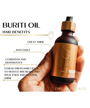 Buriti Oil - 100% Pure Cold Pressed Brazilian Carrier Oil for Skin Face Hair & Nails | Rich in Vitamins E A & C | Sun Protection | 4 Fl Oz - Buy Online on GoSupps.com
